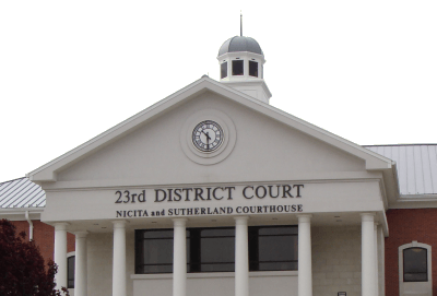 23rd district court covering Taylor, Michigan