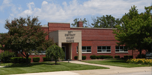 Picture of the 29th District Court in Wayne Michigan where local DUI / OWI / Drunk Driving charges are prosecuted