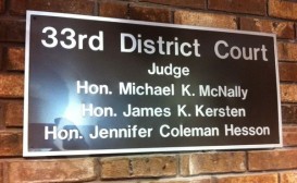 Picture of the 33rd District Court in Woodhaven Michigan where Woodhaven Michigan DUI / OWI / Drunk Driving charges are prosecuted